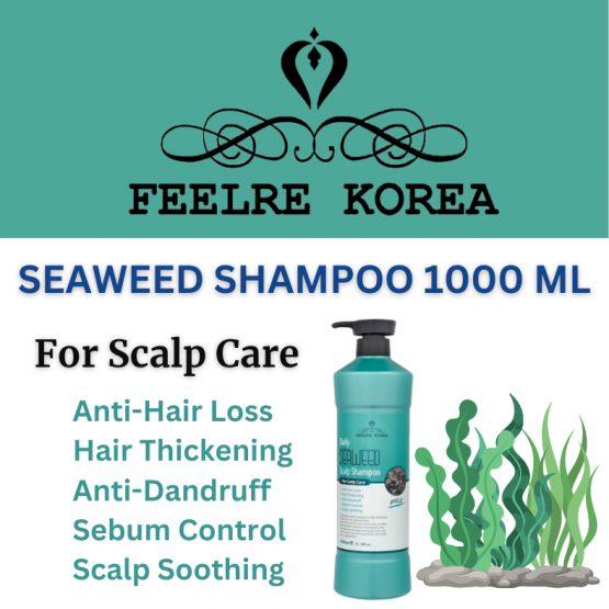 Feelre Korea Daily Seaweed Scalp Shampoo 1000ml